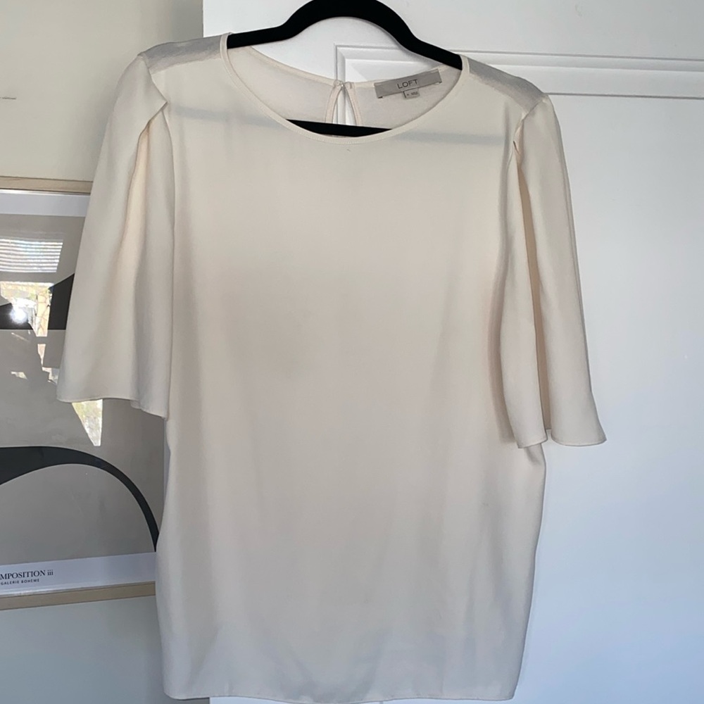 Loft white work top size M